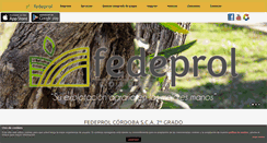 Desktop Screenshot of fedeprol.com